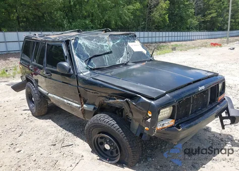 2001 Jeep Cherokee Sport from USA, damaged, VIN 1J4FF48SX1L572886